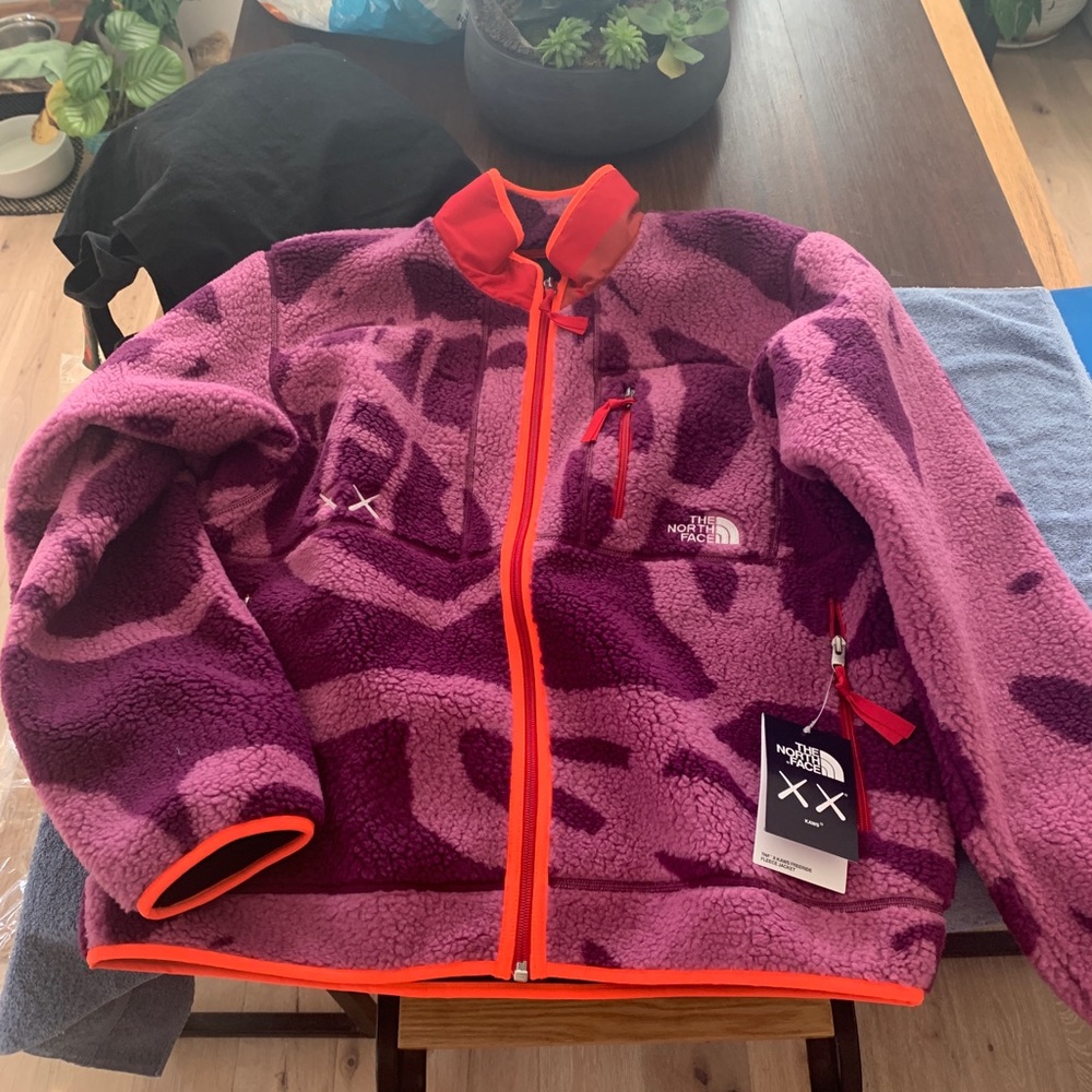 North face x Kaws fleece